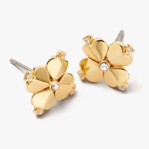 Kate Spade Legacy Logo Spade Flower Studs (with GIFT BAG)